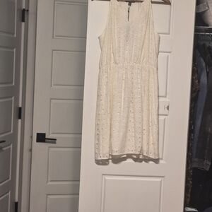 Market & Spruce Cream Midi Dress